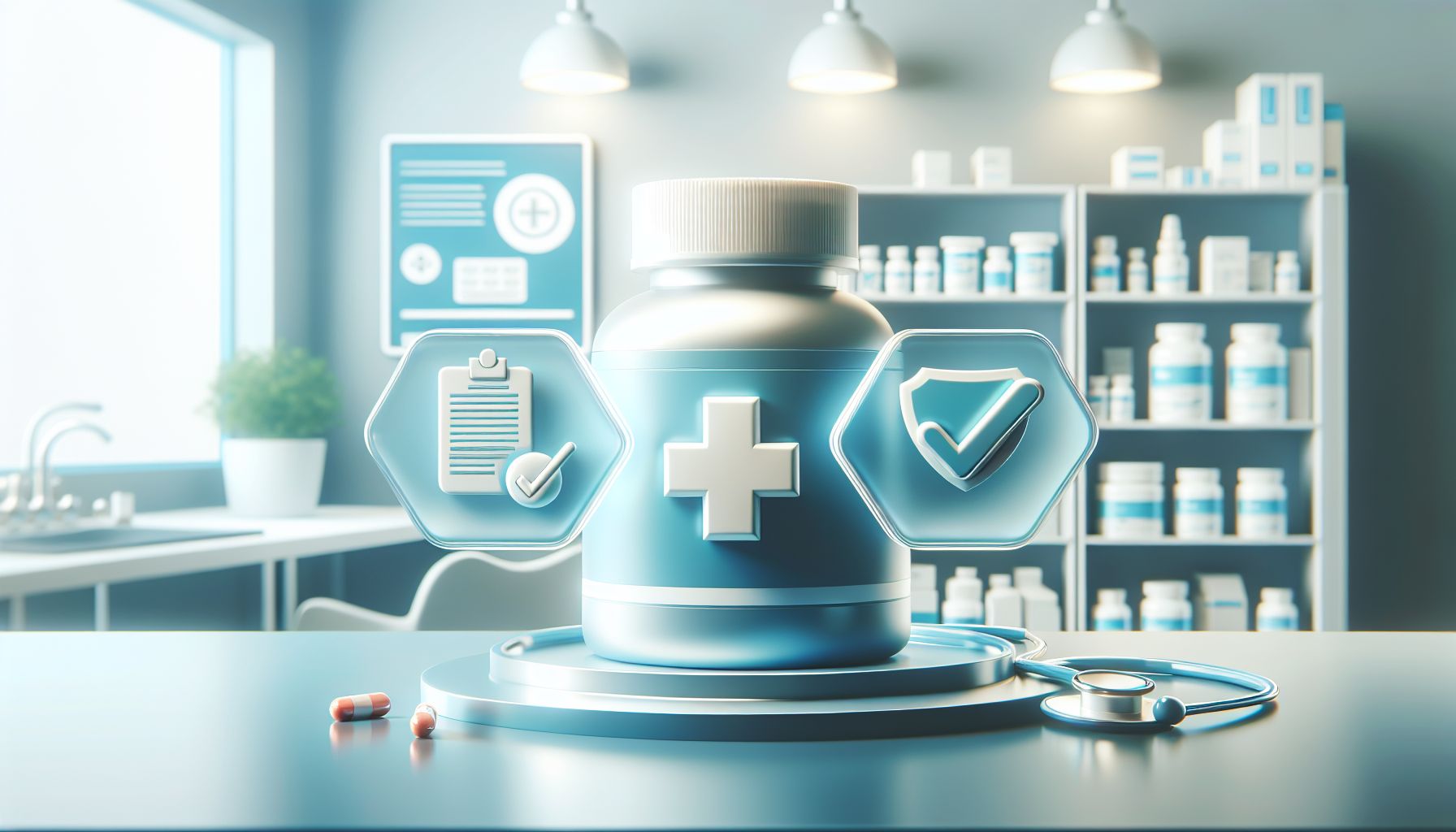 Infografía que muestra los beneficios médicos de Avapro, incluyendo la reducción de la presión arterial y la protección renal.